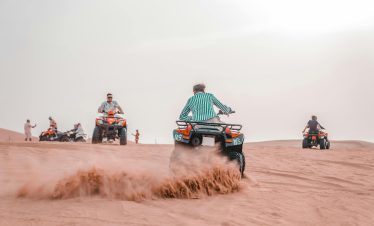 Sonnenuntergang bei einer Hurghada Quad Safari