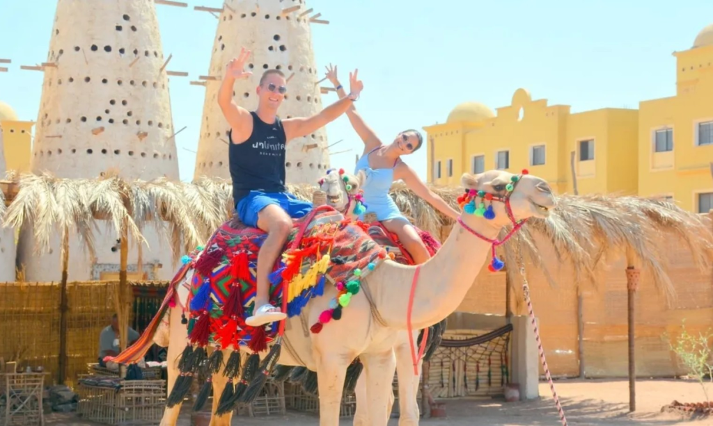 Quad Fahrzeuge auf Wüstensafari in Hurghada